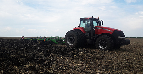 Тест-драйв трактора Case IH Magnum 340 в Саратовской области